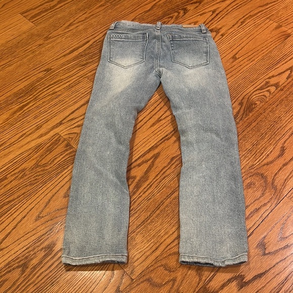 Blank NYC Girl’s The Mini Madison High Rise Crop Jeans Size 8 - Picture 4 of 7